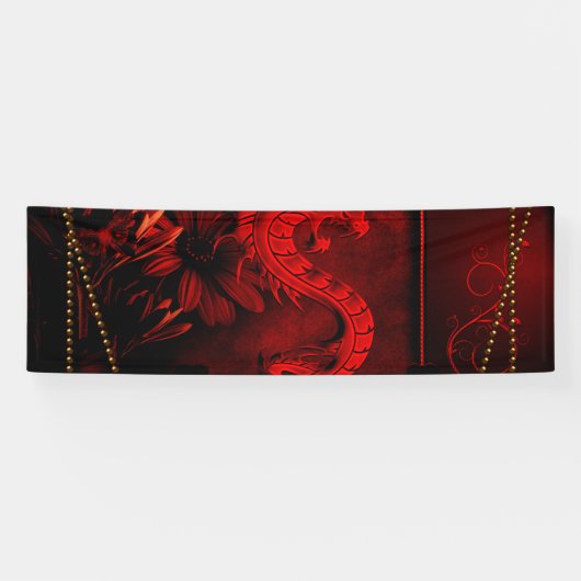 Chinesischer Drache Banner (Horizontal)