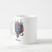 Chinesischer Drache Benutzername Kaffeetasse (Vorderseite Links)