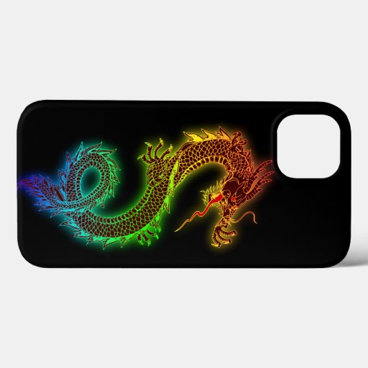Chinesischer Drache Case-Mate iPhone Hülle (Rückseite (Horizontal))