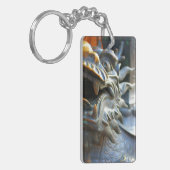 Chinesischer Drache - doppelseitige Schlüsselkette Schlüsselanhänger (Vorderseite links)