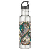 Chinesischer Drache Edelstahlflasche (Vorderseite)