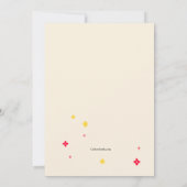 Chinesischer Drache Einladung (Rückseite)