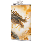 Chinesischer Drache Flachmann (Links)