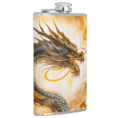 Chinesischer Drache Flachmann (Rechts)