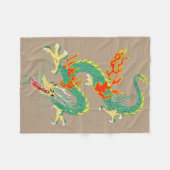 Chinesischer Drache Fleece Blanket (Vorderseite (Horizontal))