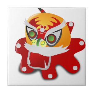 chinesischer Drache Fliese