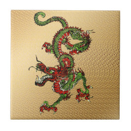 Chinesischer Drache Fliese