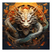 Chinesischer Drache Fotodruck (Vorne)