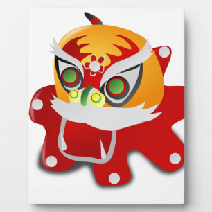 chinesischer Drache Fotoplatte