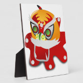 chinesischer Drache Fotoplatte (Seite)