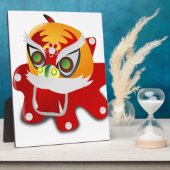 chinesischer Drache Fotoplatte (Seite)