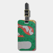 Chinesischer Drache Gepäckanhänger (Vorderseite vertikal)