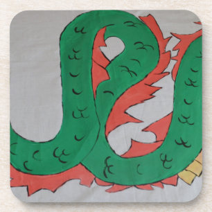 Chinesischer Drache Getränkeuntersetzer