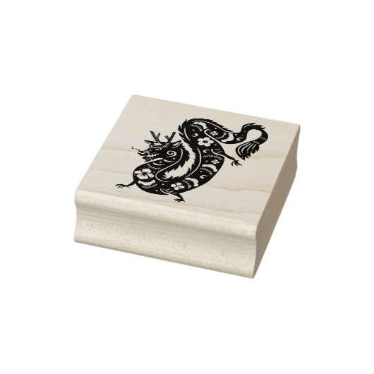 Chinesischer Drache Gummistempel (Stempel)