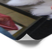 Chinesischer Drache in Philadelphia Poster (Ecke)