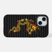 Chinesischer Drache iPhone 15 Hülle (Rückseite (Horizontal))