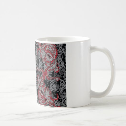 Chinesischer Drache - Jahr des Drachen Kaffeetasse (Rechts)