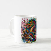 chinesischer Drache Kaffeetasse (Vorderseite Links)