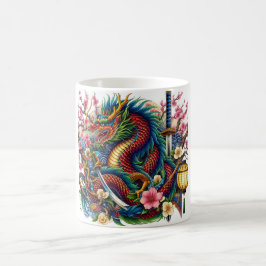 chinesischer Drache Kaffeetasse