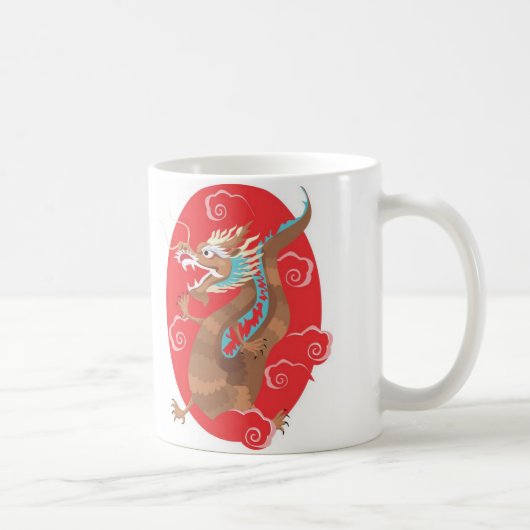 Chinesischer Drache Kaffeetasse (Rechts)