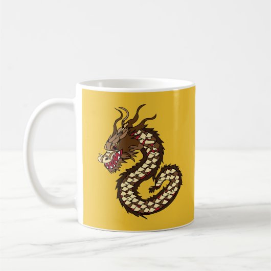 Chinesischer Drache Kaffeetasse (Links)