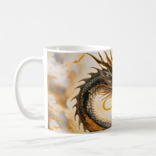 Chinesischer Drache Kaffeetasse (Links)