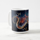 Chinesischer Drache Kaffeetasse (Vorderseite Links)
