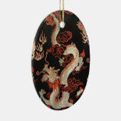 Chinesischer Drache Keramikornament (Rechts)