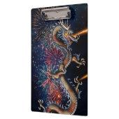 Chinesischer Drache Klemmbrett (Links)