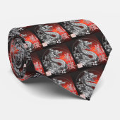 Chinesischer Drache Krawatte (Gerollt)