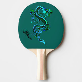 Chinesischer Drache-kundenspezifisches Klingeln Tischtennis Schläger