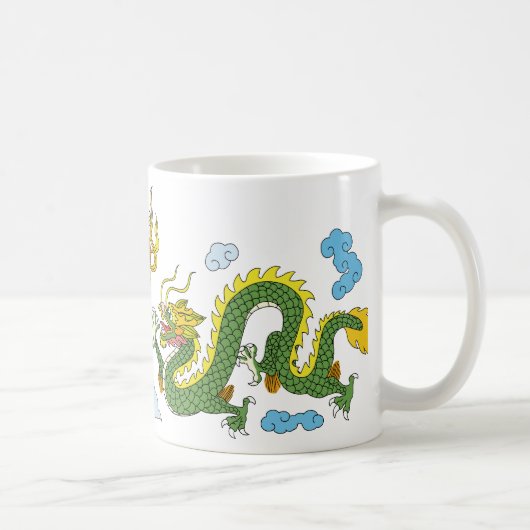 Chinesischer Drache (lang) Kaffeetasse (Rechts)