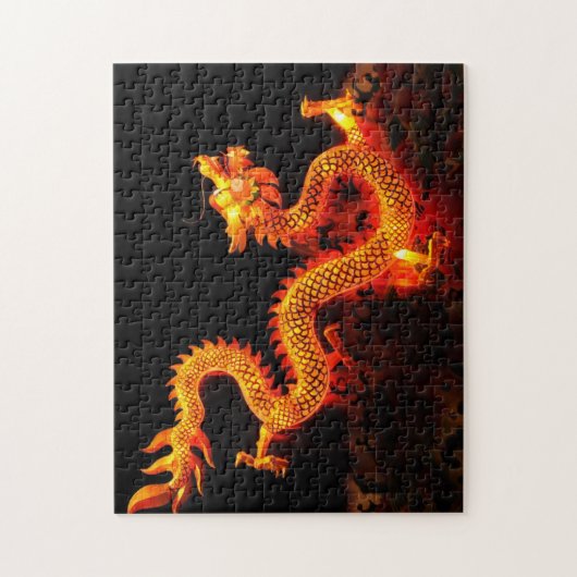 Chinesischer Drache Lantern Puzzle (Vertikal)
