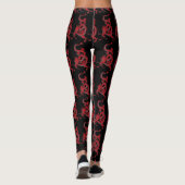 Chinesischer Drache Leggings (Rückseite)