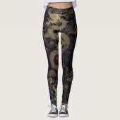 Chinesischer Drache Leggings (Vorderseite)