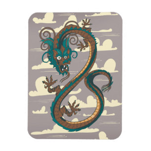 Chinesischer Drache Magnet