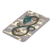 Chinesischer Drache Magnet (Linke Seite)
