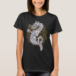 Chinesischer Drache Mandala T-Shirt