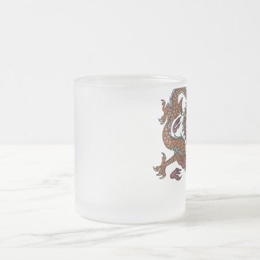 Chinesischer Drache Mattglastasse (Mittel)