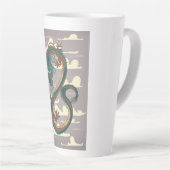 Chinesischer Drache Milchtasse (Rechte Ecke)