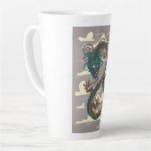 Chinesischer Drache Milchtasse (Linke Ecke)