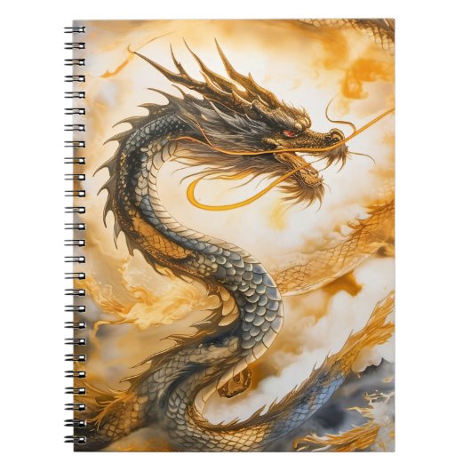 Chinesischer Drache Notizblock (Vorderseite)