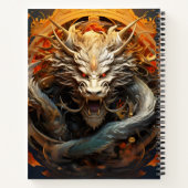 Chinesischer Drache Notizblock (Rückseite)