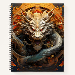 Chinesischer Drache Notizblock
