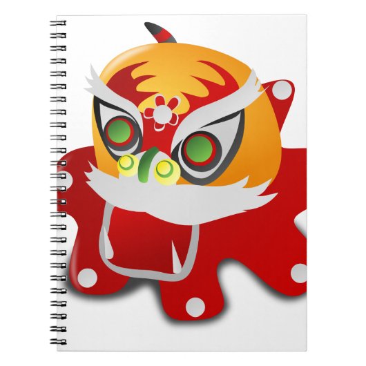chinesischer Drache Notizblock (Vorderseite)