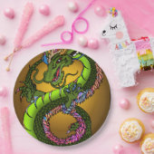 Chinesischer Drache Pappteller (Party)