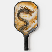 Chinesischer Drache Pickleball Schläger (Vorderseite)