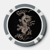 Chinesischer Drache Pokerchips (Rückseite)