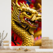 Chinesischer Drache Poster (Küche)