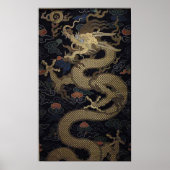 Chinesischer Drache Poster (Vorne)